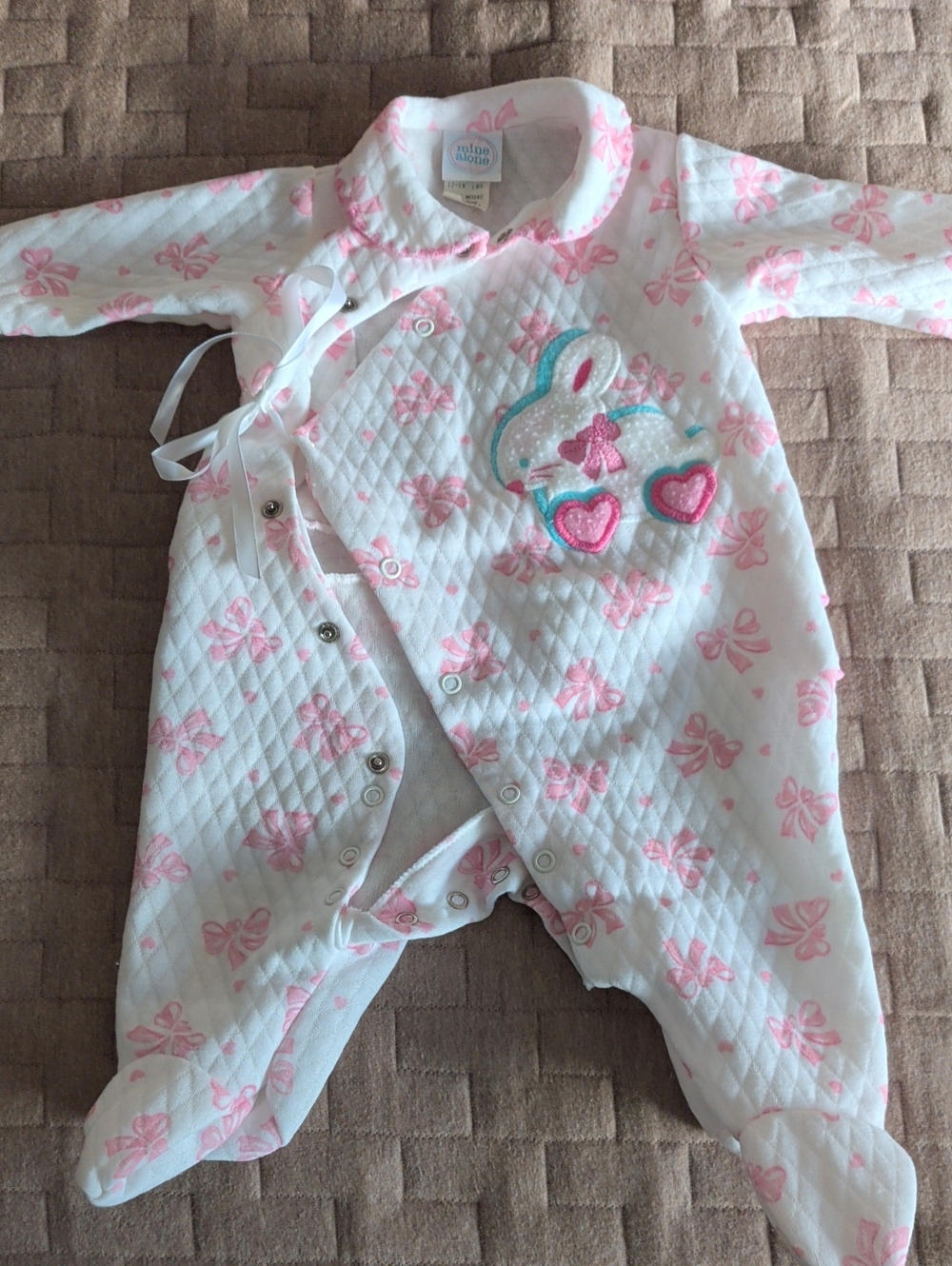 Sweet Vintage Girls' Bunny PJs